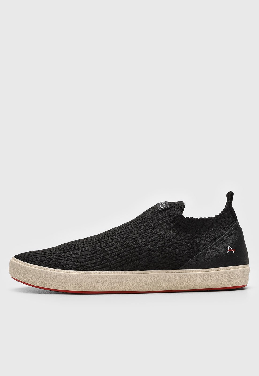Tênis Slip On Aramis Flow Knit Preto