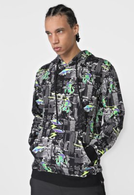 supreme dollar bill moletom com capuz