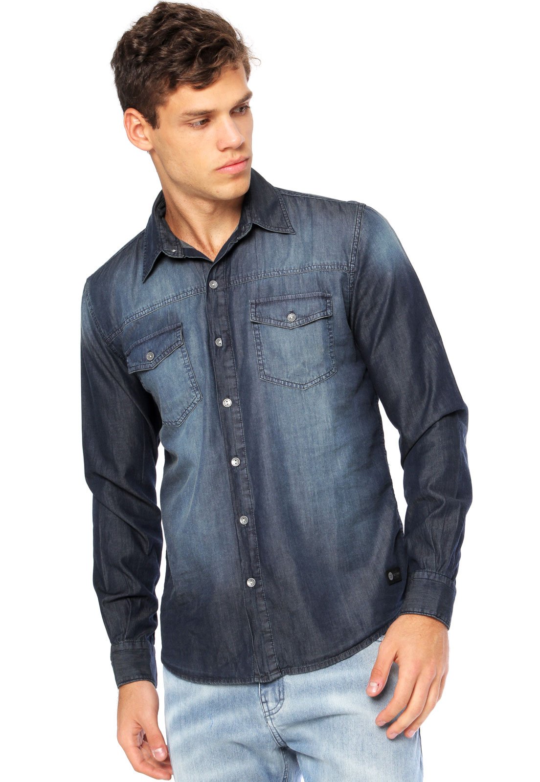 camisa jeans ellus