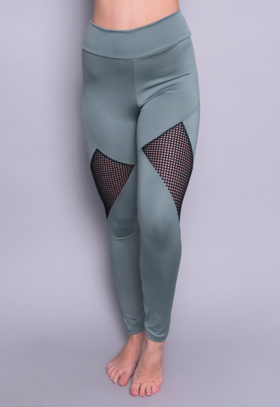 calça legging furadinha