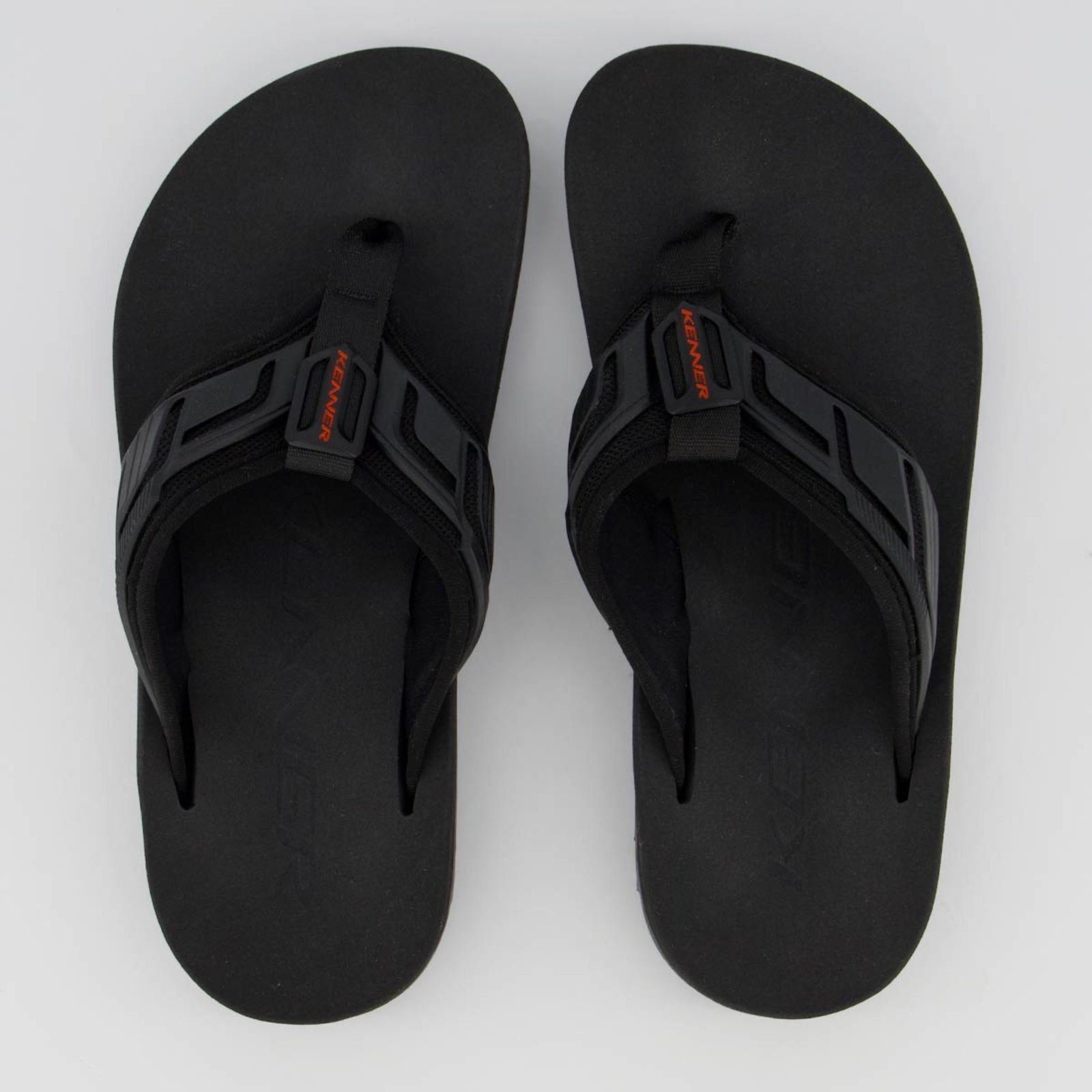 Chinelo Kenner Kivah Black Full Force Preto