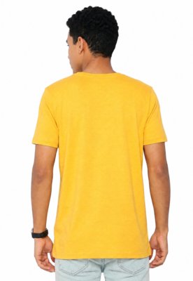 CAMISETA AD FASHION ESTAMPADA MOSTARDA