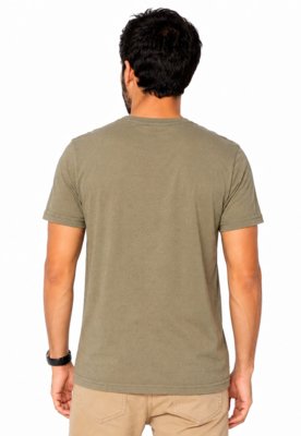 CAMISETA AD FASHION ESTAMPADA VERDE MILITAR