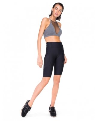 Legging AMARO Basic Bolso Lateral Cirré Preto - Compre Agora