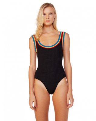 Body AMARO Regata Decote U Preto Menor preço em Body AMARO Regata Decote U Preto