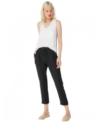 Calça AMARO Jogging Lisa De Alfaiataria Preto é boa?