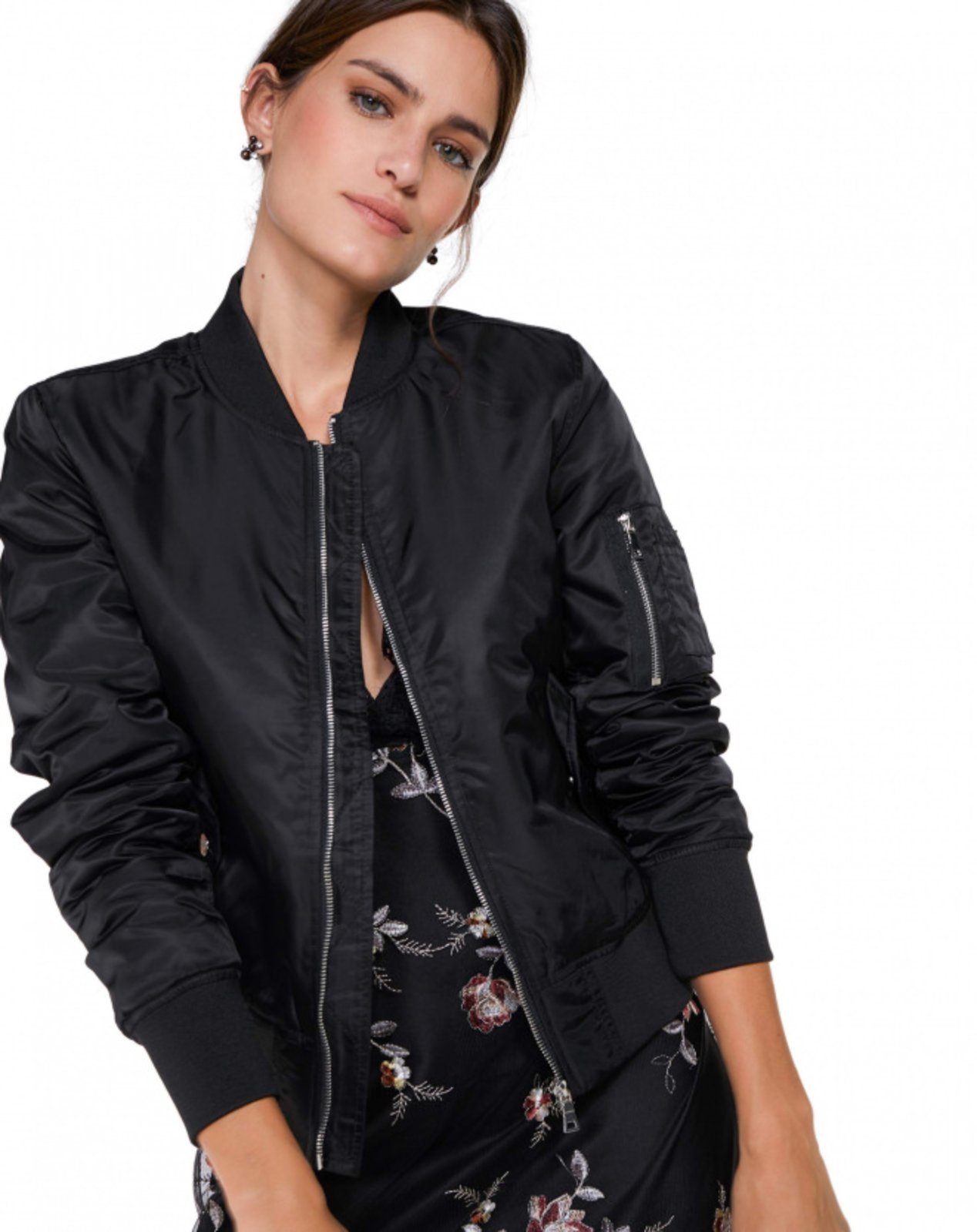 casaco amaro nylon special preto