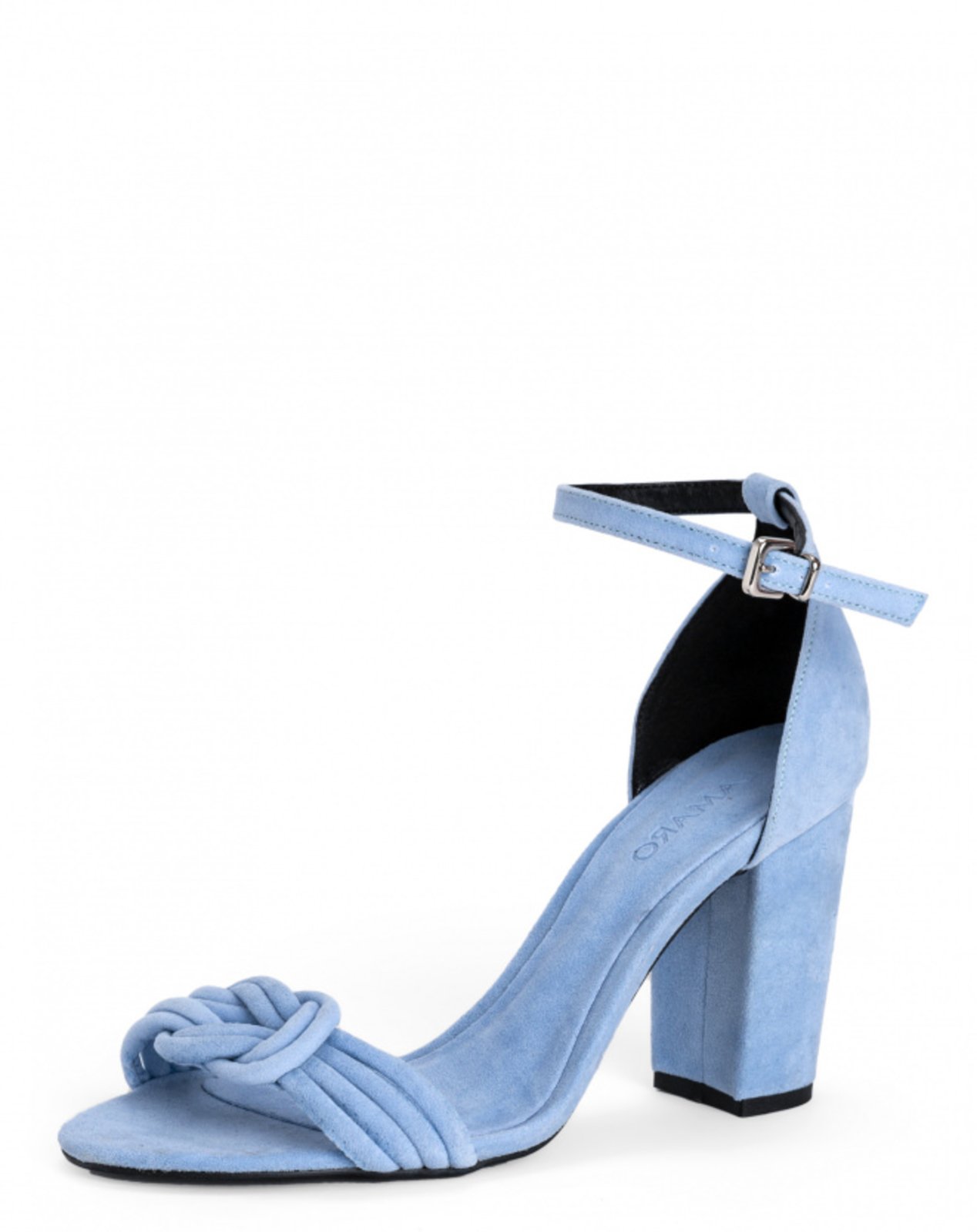 sandalia azul claro