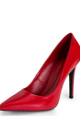 scarpin cinza escuro