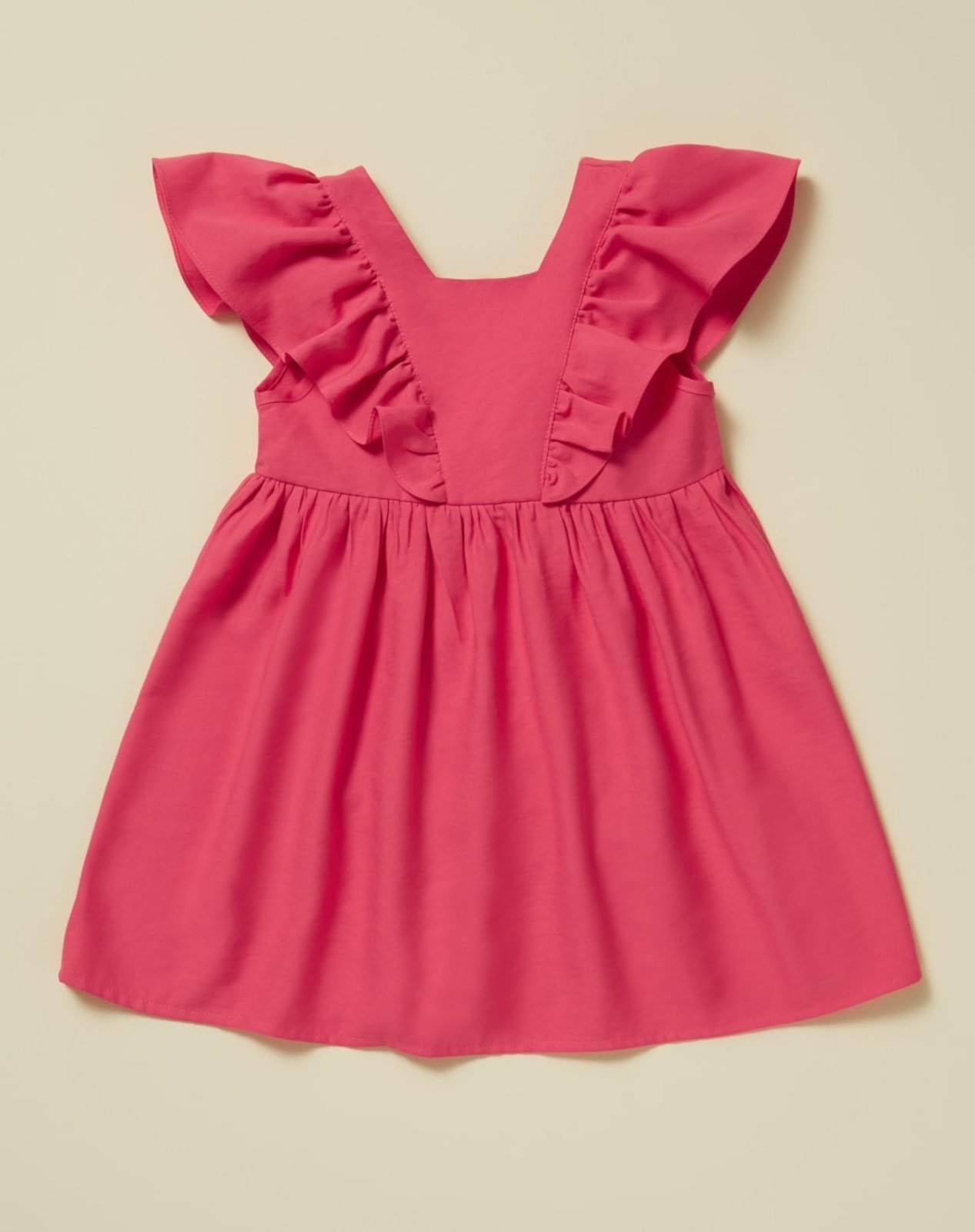 Vestido Infantil Menina com Babado Favoritos ALK 19031 4 a 10 anos