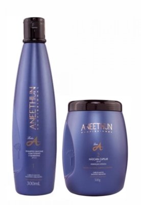 Kit Shampoo e Máscara ANEETHUN Linha A Menor preço em Kit Shampoo e Máscara ANEETHUN Linha A