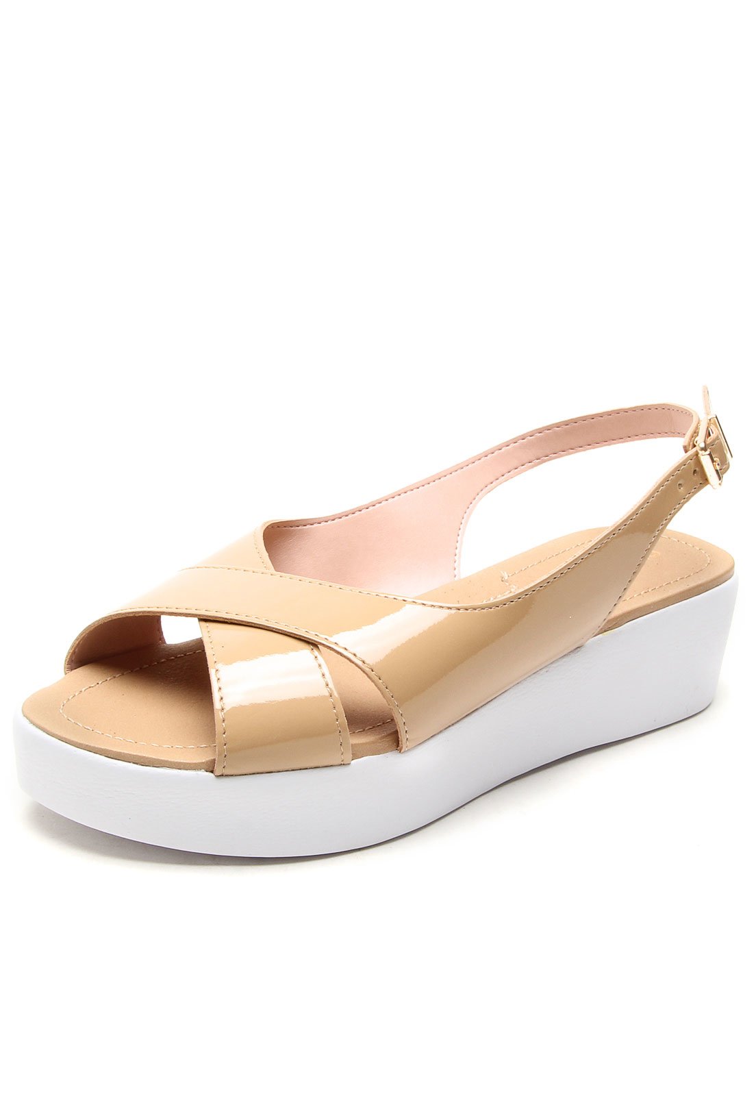 sandalia azaleia flatform