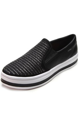 slip on azaleia branco