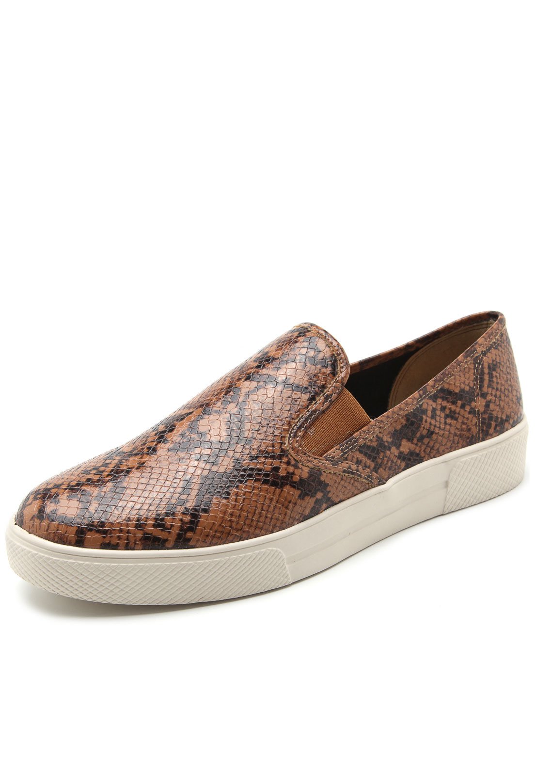 slip on azaleia branco