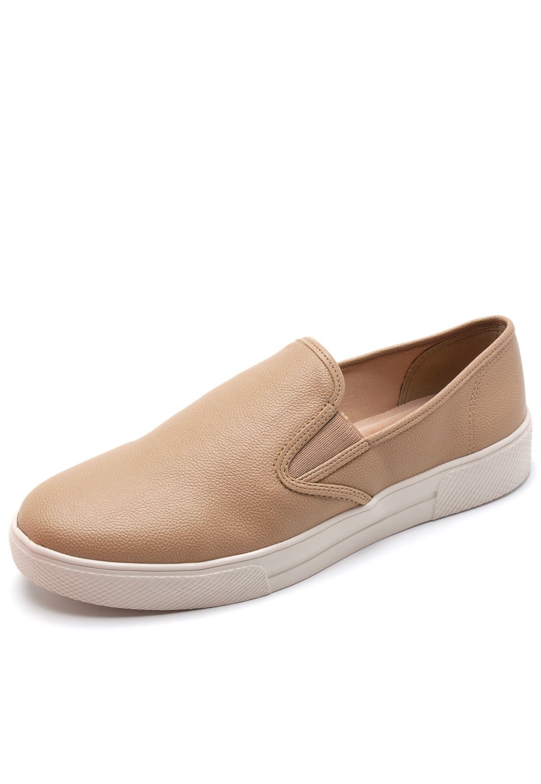 slip on azaleia branco