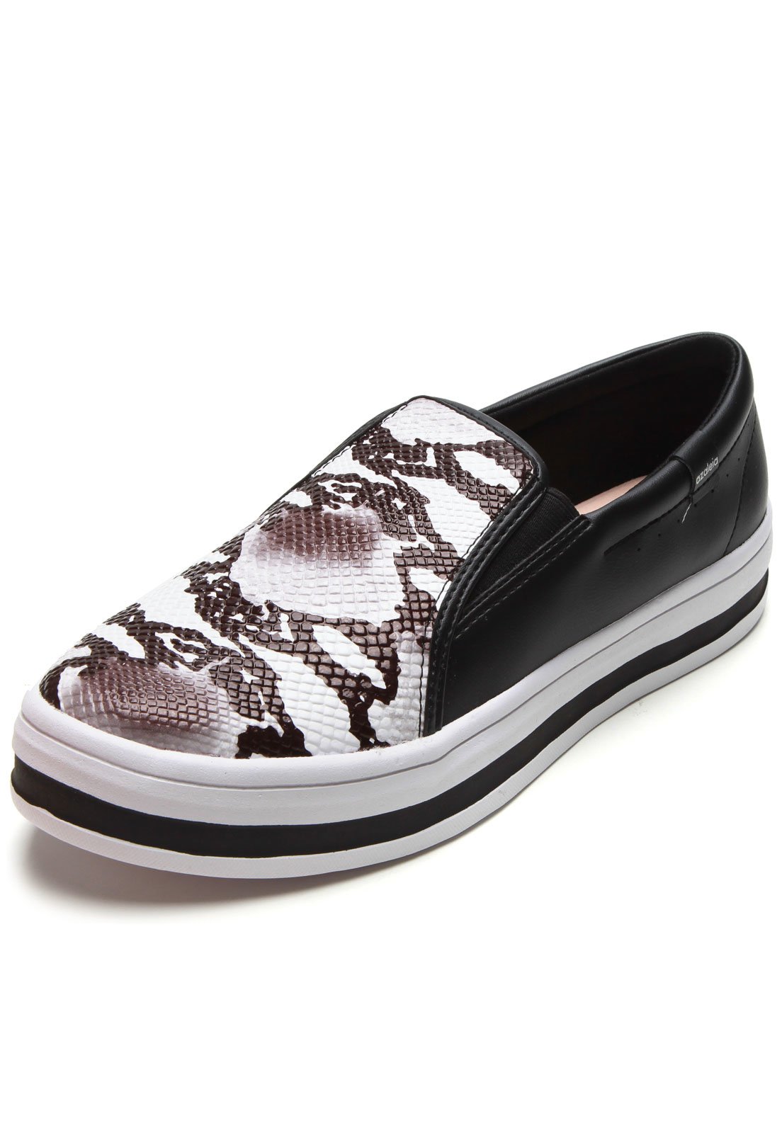 slip on azaleia branco