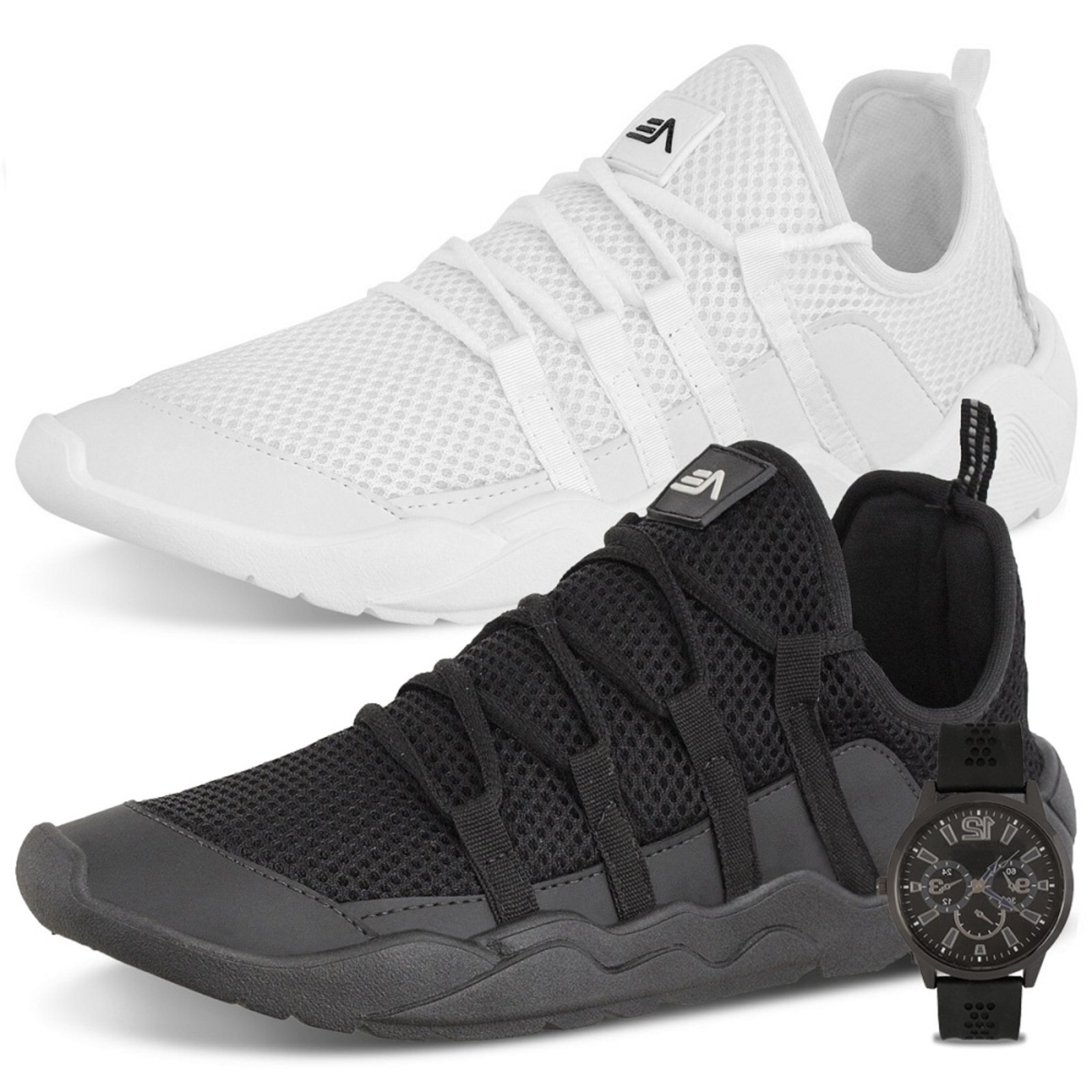 adaption tênis esporte adaption preto