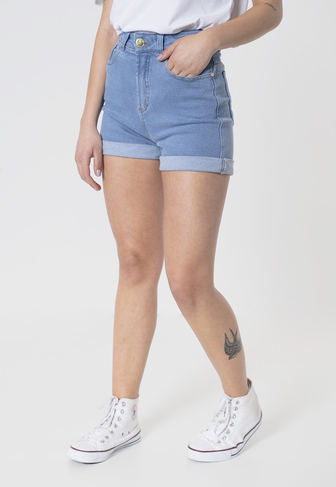 jeans mom shorts