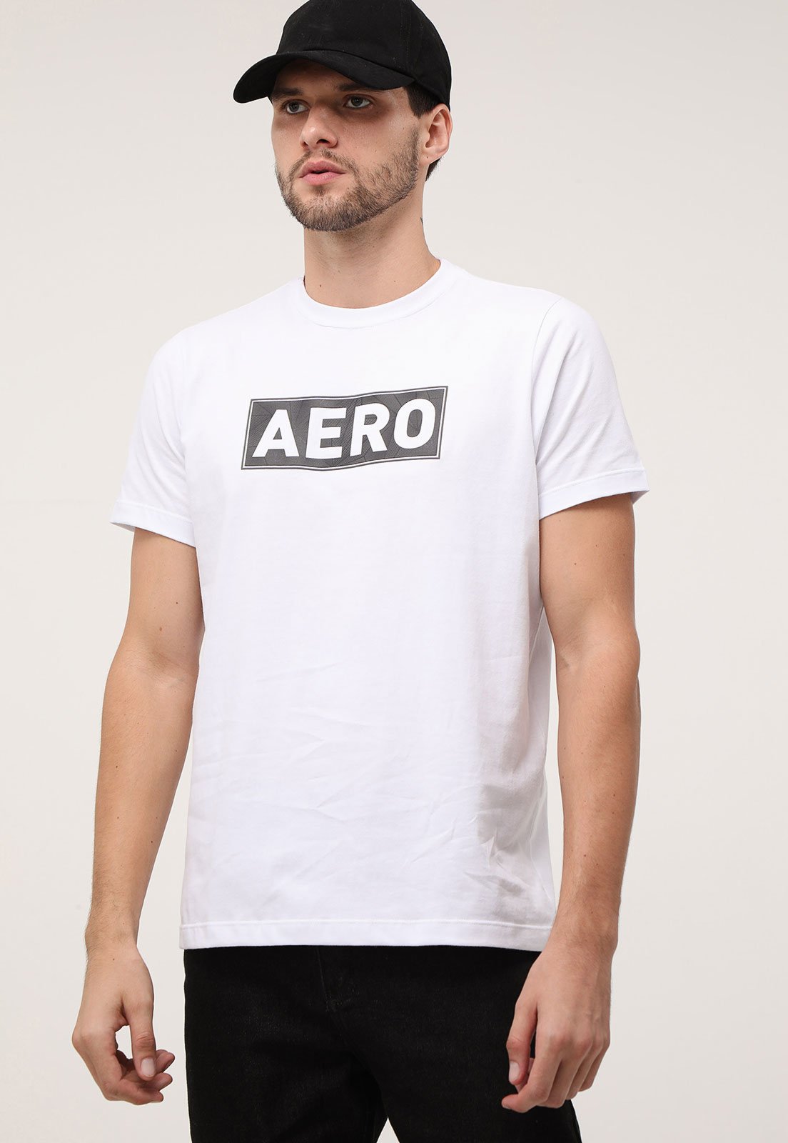 Camiseta Aeropostale Logo Branca