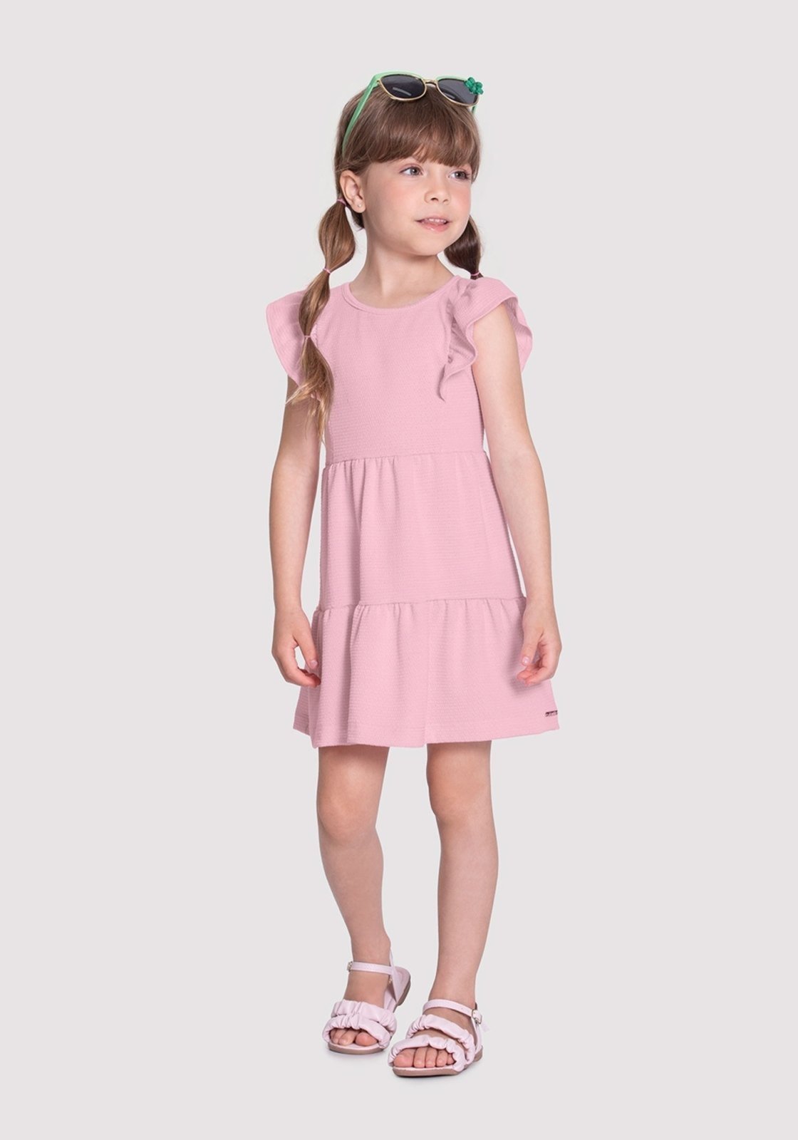 Vestido cor hot sale pastel curto