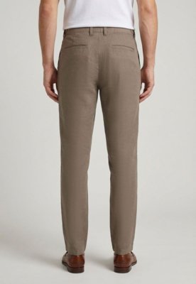 Calça Masculina Aleatory Reta Marrom