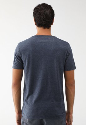 Camiseta Aleatory Reta Logo Azul