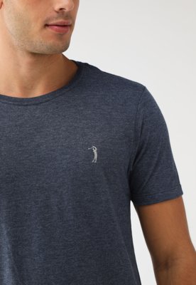 Camiseta Aleatory Reta Logo Azul