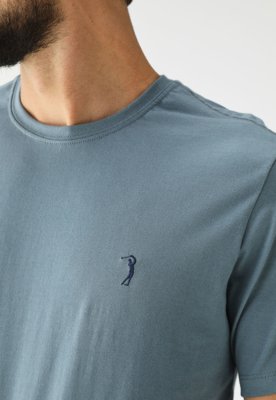 Camiseta Aleatory Reta Mini Icon Azul