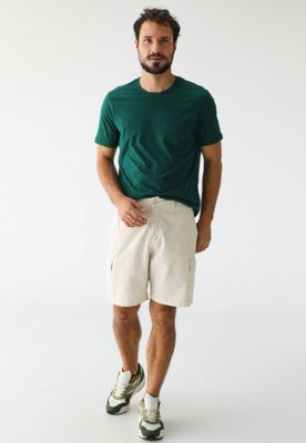 Camiseta Aleatory Reta Mini Icon Verde