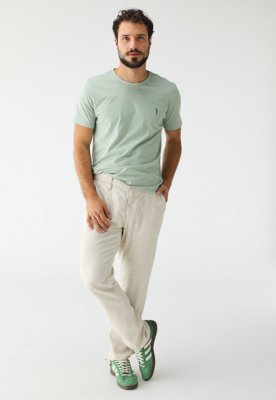 Camiseta Aleatory Reta Mini Icon Verde