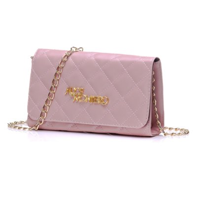 Bolsa Alice Monteiro Clutch Alça Corrente Metalassê Rosa Menor preço em Bolsa Alice Monteiro Clutch Alça Corrente Metalassê Rosa