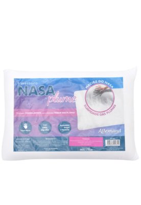 Travesseiro Allemand Nasa Plume 50x70cm Branco é boa?