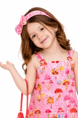 Arco Infantil Menina Bosque das Fadas Alphabeto Rosa Rosa