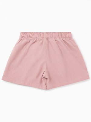 Short Saia Infantil Menina Rainbow Alphabeto Rosa Rosa