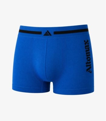 Cueca Boxer Lisa Microfibra Altomax Azul