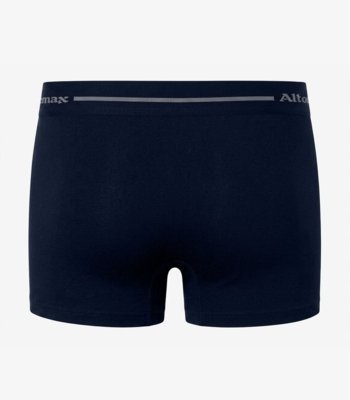 Cueca Boxer Lisa Microfibra Altomax Azul