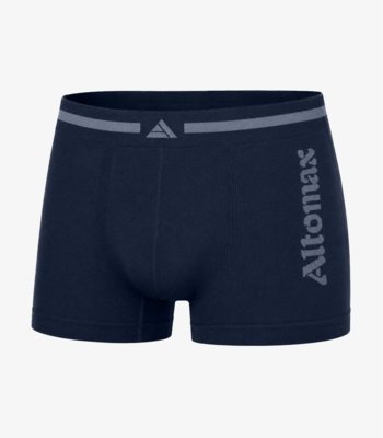 Cueca Boxer Lisa Microfibra Altomax Azul