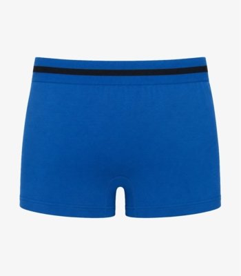 Cueca Boxer Lisa Microfibra Altomax Azul