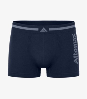 Cueca Boxer Lisa Microfibra Altomax Azul