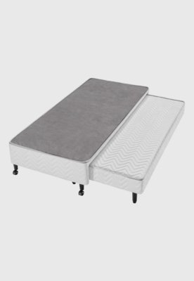Duplo Box Americanflex Molas 100X200X26 Branco Menor preço em Duplo Box Americanflex Molas 100X200X26 Branco