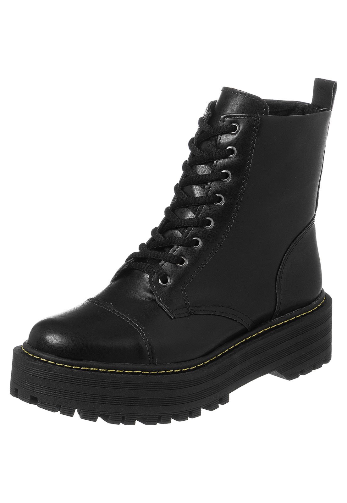 Bota cheap coturno plataforma