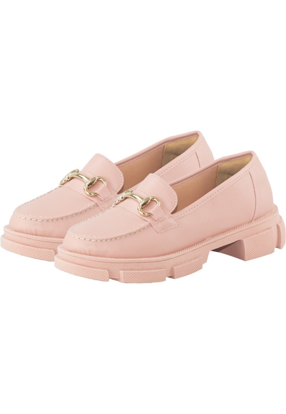 Mocassim Feminino Tratorado Amorelle Nude Compre Agora Kanui Brasil