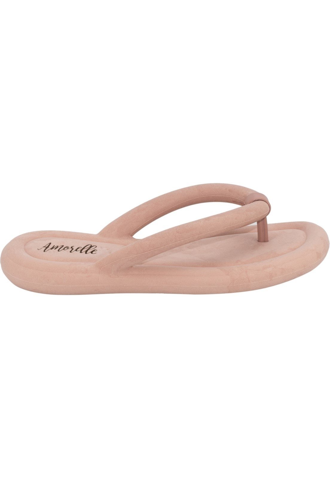 Slide Feminino Amorelle Chinelo Nuvem Confort Vel Anat Mico Macio Nude