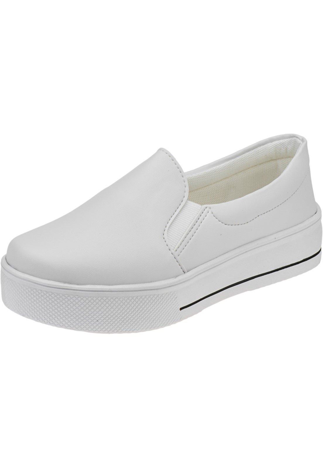 T Nis Amorelle Slip On Iate Sint Tico Branco Compre Agora Dafiti Brasil