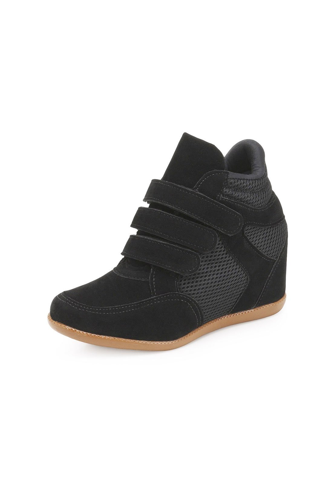 Sneaker sales feminino preto