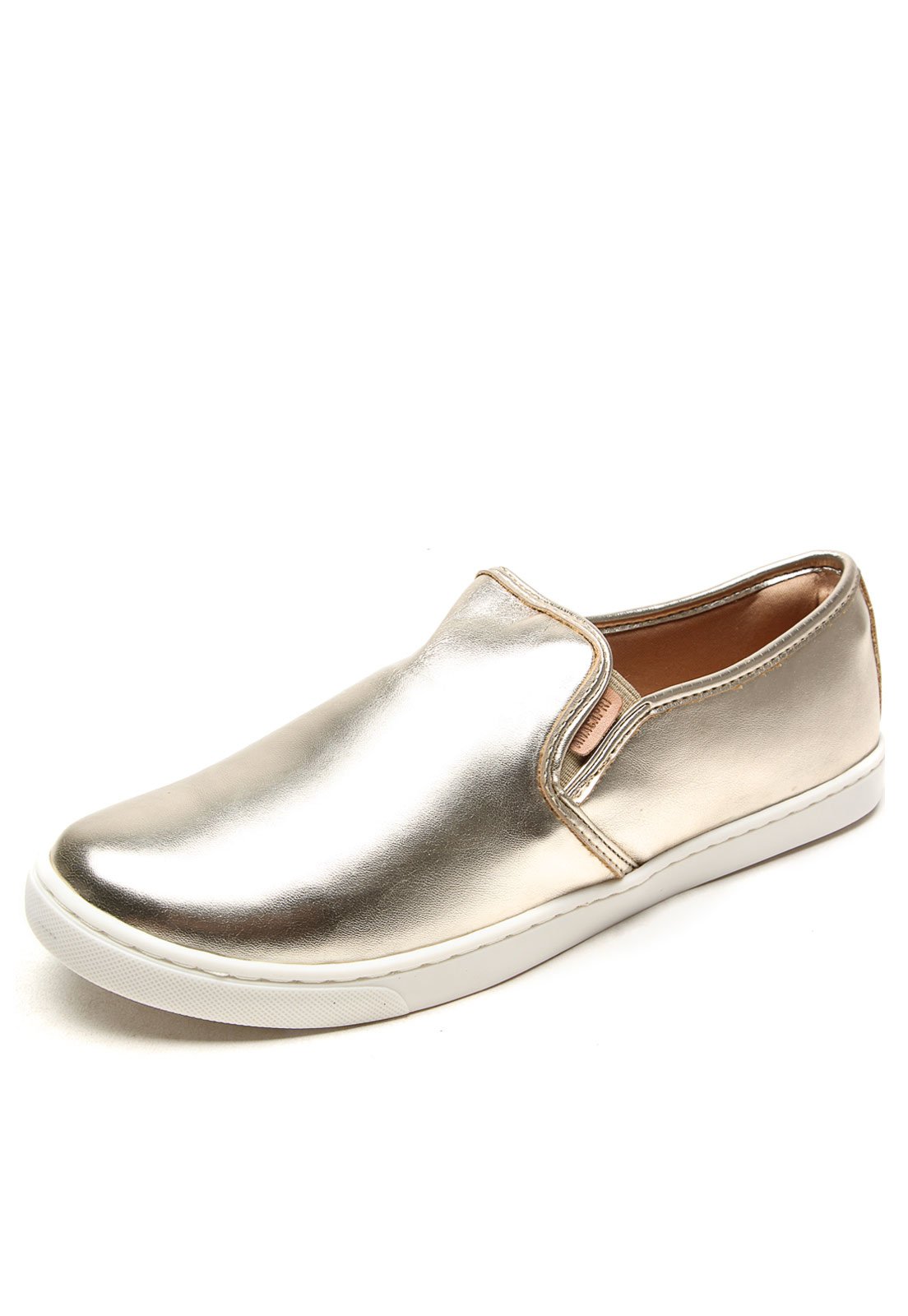 slip on anacapri dourado