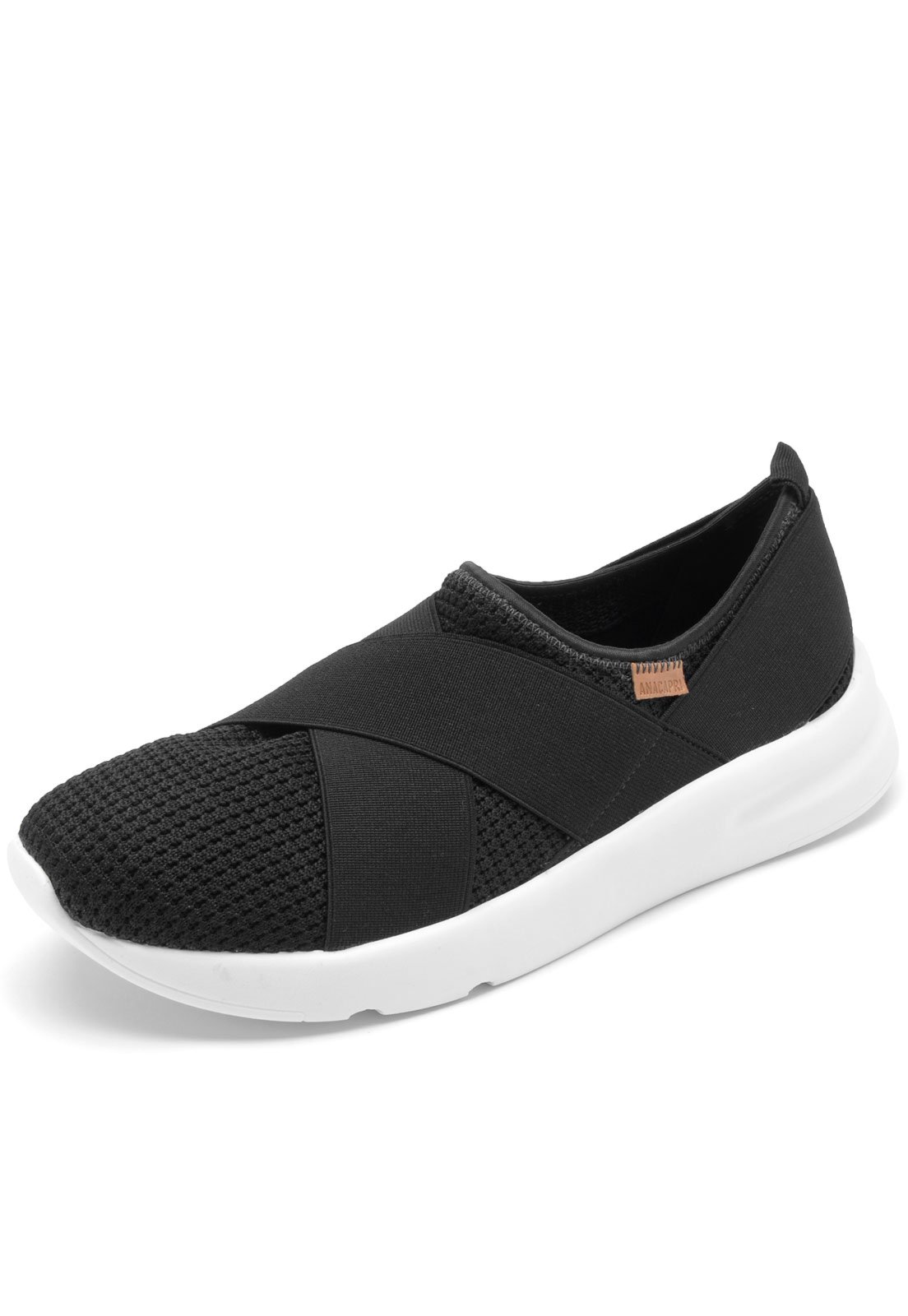 tenis flatform preto anacapri