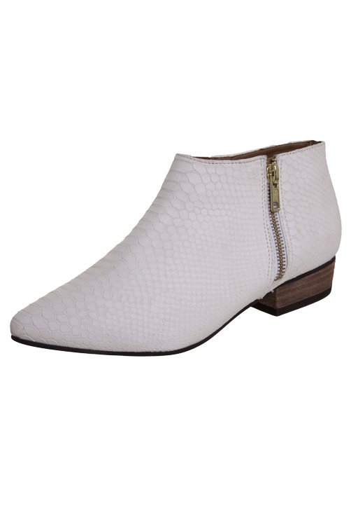 bota branca cano curto masculina