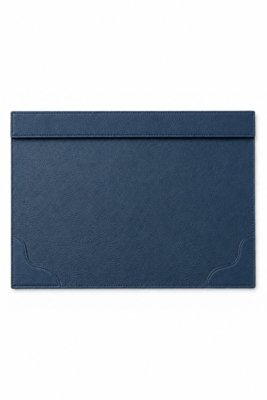 Risque e Rabisque em couro liso A4 Tratto - Azul