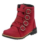 coturno infantil vermelho